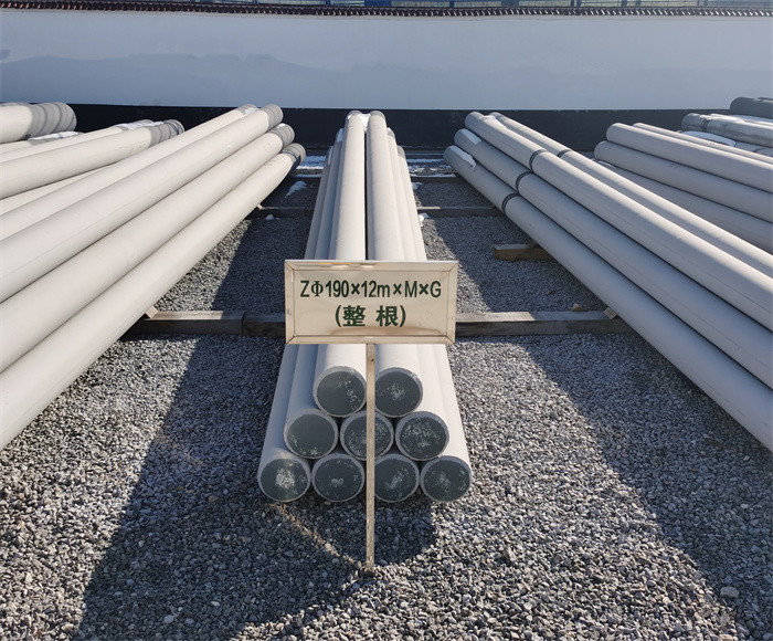 新北190×12米钢筋混凝土水泥电线杆